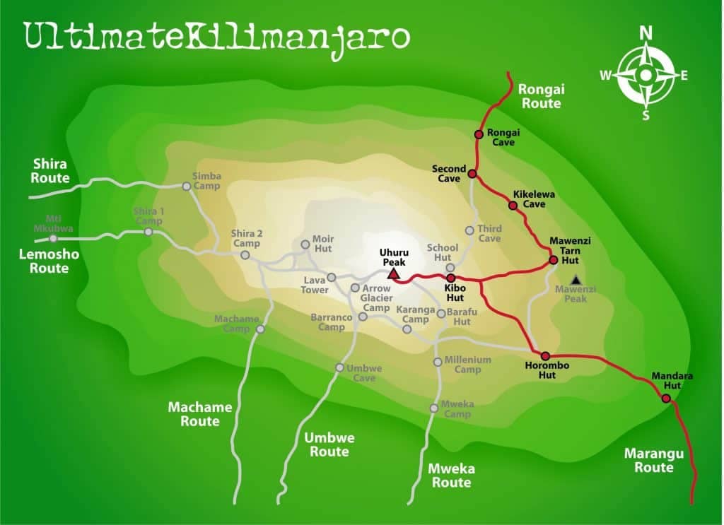 Rongai Route